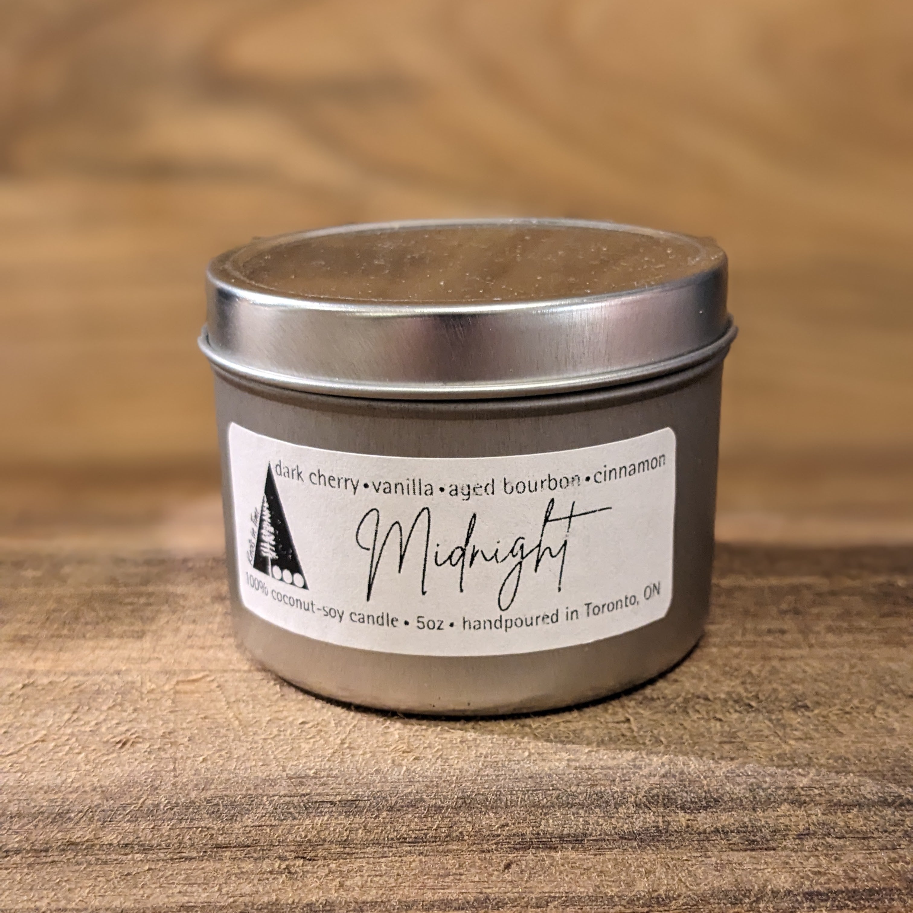 Midnight 5oz Tin Candle