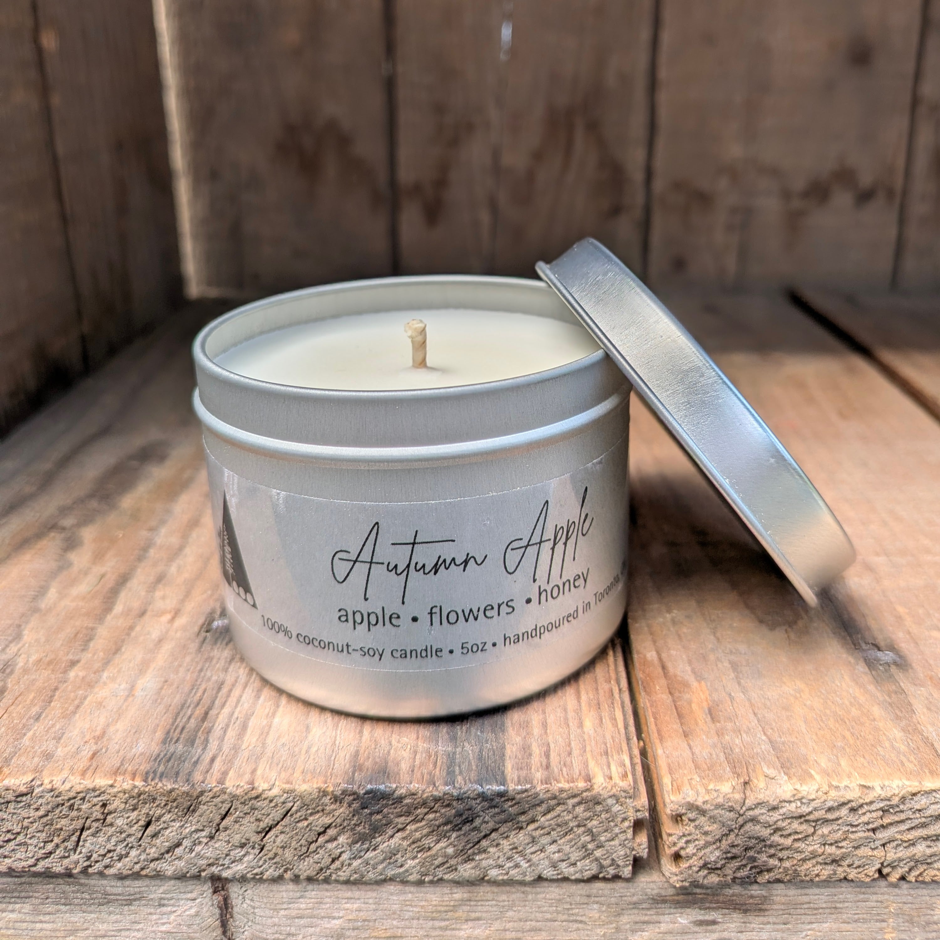 Autumn Apple Candle