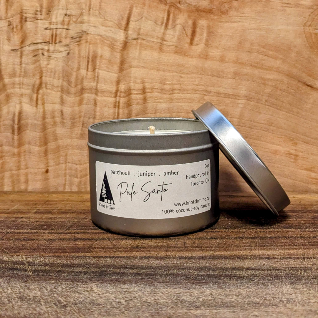 Palo Santo 5oz Tin Candle