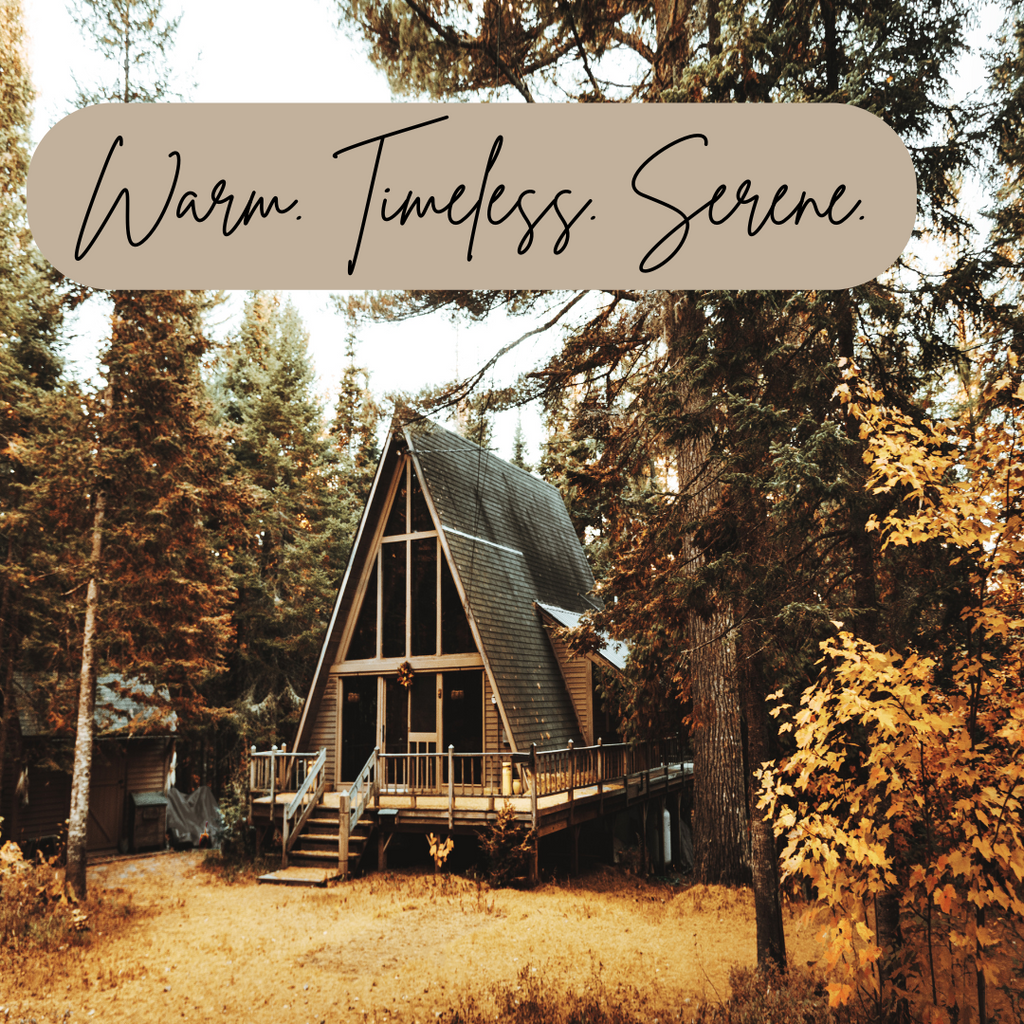 "Cabin" 5oz Tin Candle